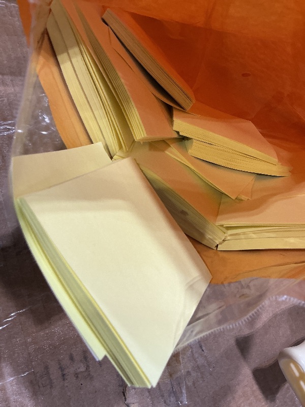 Photo 1 of (18 Pads) Pop Up Sticky Notes 3x3 Refills, Yellow Strong Adhesive Post, Suitable for Home, Office, School, Clean Removal