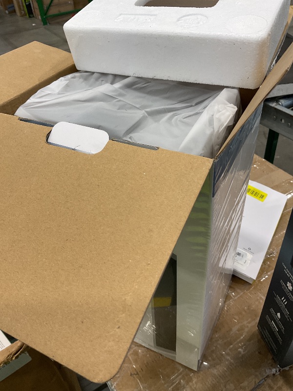 Photo 1 of **USED - MINOR DAMAGE**
Dehumidifier, Dehumidifiers for Home, 98 OZ Water Tank, (1000 sq.ft) Quiet Dehumidifier for Basement Bedroom Bathroom with Humidity Display, Auto Shut Off, Relaxing 7 Color Ambient Light, DarkGary