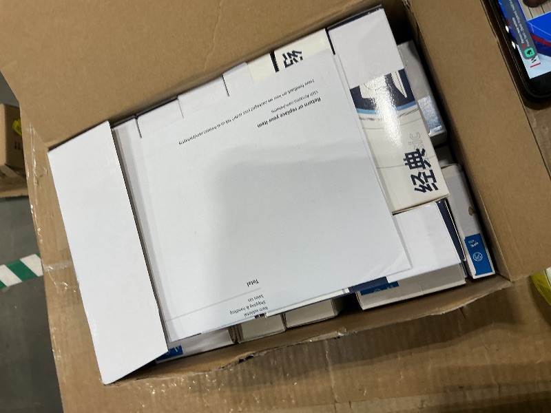 Photo 1 of **MISSING PARTS** Yahenda 18 Pieces Staplers Bulk with Staples 20 Sheet Capacity Black Compact Desktop Heavy Duty Stapler for Desk Office School