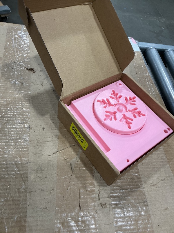 Photo 1 of **SOLD FOR PARTS** Portable Multi-Functional Yarn Holder Spinner with Phone Stand, Detachable Yarn Spool Box & Crochet Accessories Organizer for Knitting Lovers(Pink)