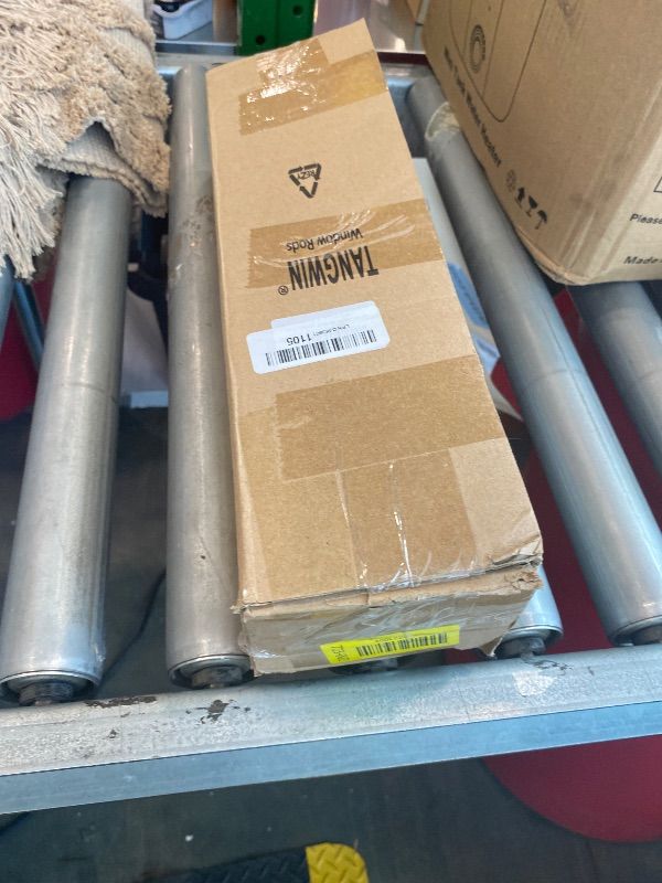 Photo 1 of *UNTESTED*
TANGWIN Gold Wrap Around Curtain Rods for Windows 28 to 60:Blackout Heavy Duty Adjustable Curtain Rod Room Darkening Modern Industrial Curved French Return Metal Drapery Rods Easy Install Brass Gold