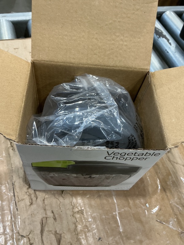 Photo 1 of *UNTESTED*
Ourokhome Manual Food Processor Vegetable Chopper, Portable Hand Pull String Garlic Mincer Onion Cutter for Veggies, Ginger, Fruits, Nuts, Herbs, etc., 500ml, Grey