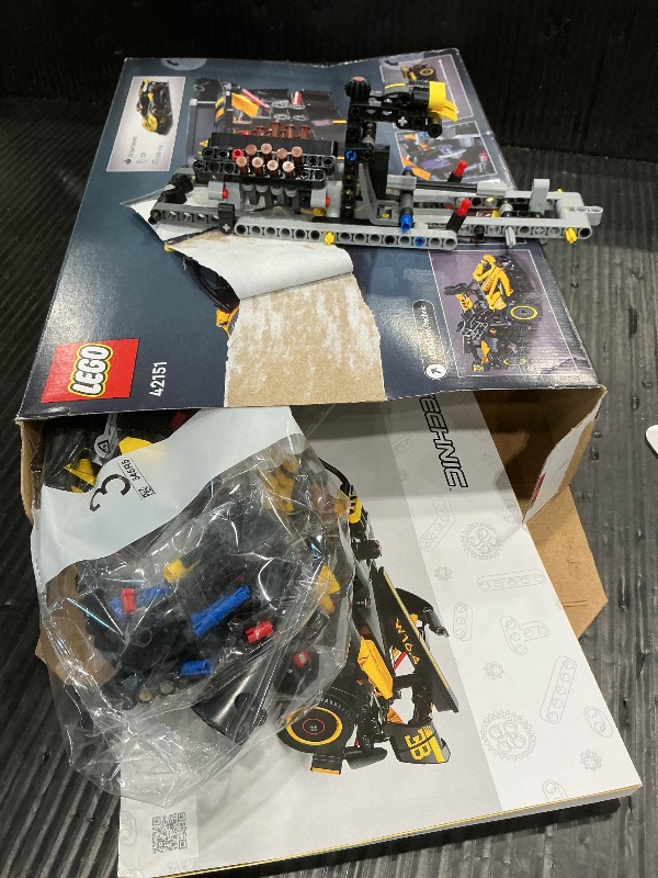 Photo 1 of *MISSING PARTS*
LEGO Technic Bugatti Bolide Racing Car Building Set - Model and Race Engineering Toy for Back to School, Collectible Sports Car Construction Kit for Boys, Girls, and Teen Builders Ages 9+, 42151