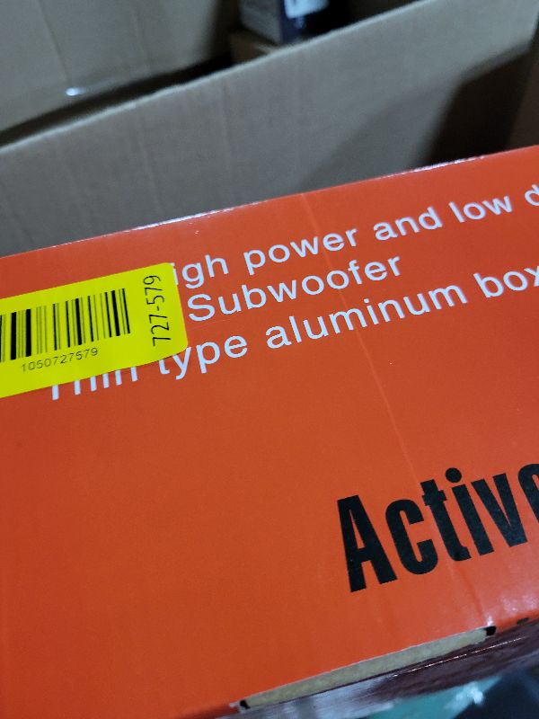 Photo 1 of 1600W 10" Slim Under Seat Subwoofers with Built-in Amp | LED Ambient Light, Deep Bass, Individual Controls (LPF/Gain/Bass Boost), High Output Distortion-Free Audio, Suitable for All Vehicle Models
