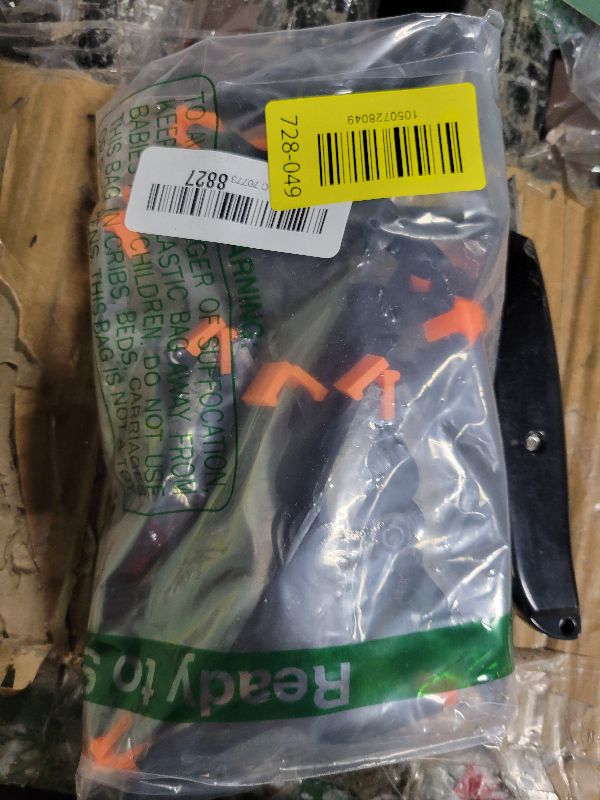 Photo 1 of 12 Pack Plastic Spring Clamps, 3.5inch Small Heavy Duty Clips for Crafts, Backdrop Stand, Woodworking, Photography Studios (Black)