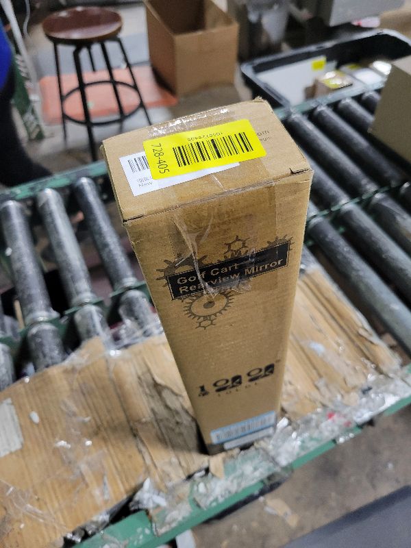 Photo 1 of 10L0L Universal Golf Cart 4 Panel Mirror for Yamaha EZGO Club Car, Eliminate Blind Spots Wide Angle Rear View Mirror