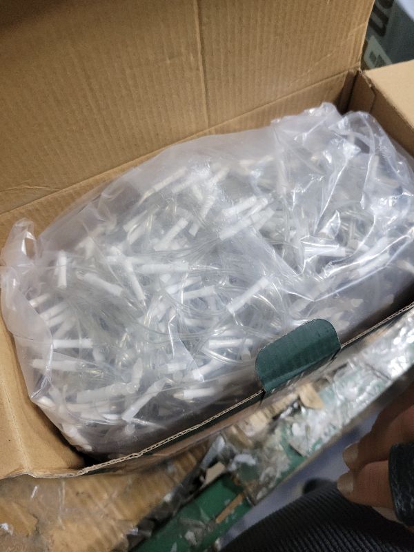 Photo 1 of 1620 LED 164ft Outdoor Christmas Lights, 12 Modes Dimmable Curtain String Lights with 360 Drops, Waterproof Twinkle Fairy Lights with Timer for Bedroom Window Holiday Wedding Xmas Decor, Cool White