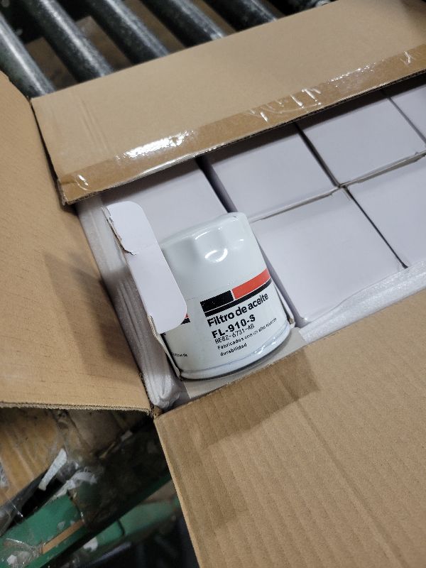 Photo 1 of 12 Pack,FL910S,Oil Filter for Ford Edge/Explorer/Focus/C-Max Energi SEL Hatchback 4-Door,2.0L,2.3L,2.5L,11-17,OE Be8Z6731Ab