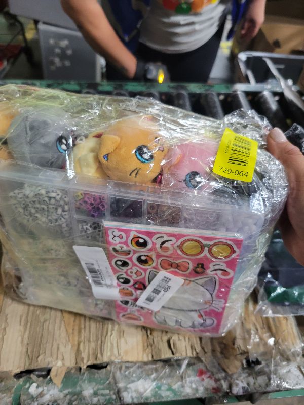 Photo 1 of 180 Pcs Adopt a Cat Party Favors Include 12 Mini Plush Cats 12 Adoption Card 12 Kraft Boxes 12 Check Card 5 Adopt Sign 24 Kitten Stickers 1 Fence 102 Adopt a Kitty Supplies for Adoption Party (Cat)