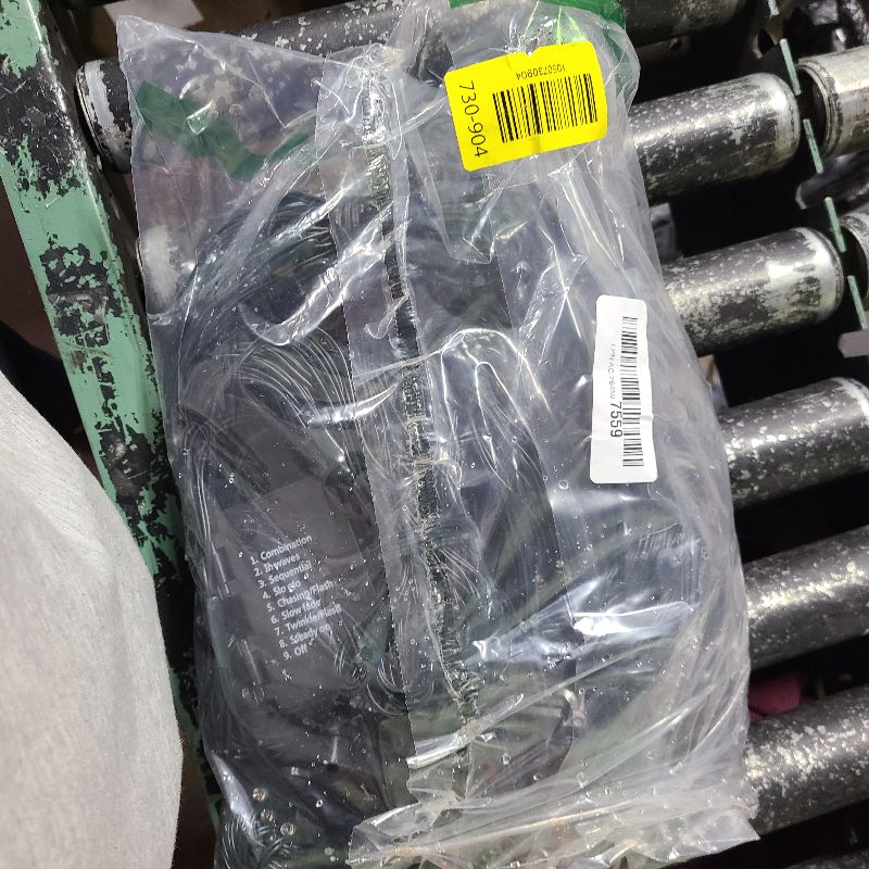 Photo 1 of 2 PACK Battery Operated Net String Lights 4.9x3.9Ft 100LED-Light 8 Modes Mesh Waterproof Wide Angle LED Curtain Lights for Christmas Xmas Garden Yard Party Wedding and Holiday Decor( Warm White)