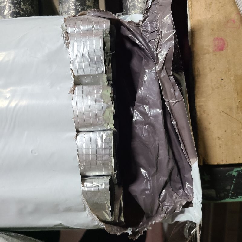 Photo 1 of 10 Pcs Insulation Foam Tube Self Adhesive Insulation Foam Wrap Aluminum Foil Pipe Covers for Spigot, Winter Outside Pipes, Sprinkler, Water Heater Pipes Freeze Protection (1.3 Ft x 0.8 Inch)