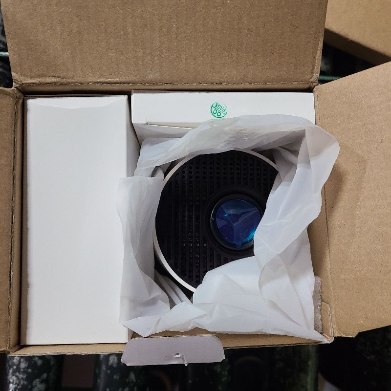 Photo 1 of Magcubic Mini Projector with WiFi 6 and Bluetooth 5.4, Portable Projector 4K Support, 5W Soundbase Speaker, Auto Vertical Keystone 180°Rotatable Smart Proyector for Movie Home Outdoor