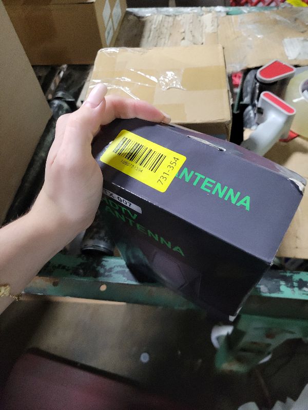 Photo 1 of 2025 TV Antenna Indoor Antenna for Smart TV Long Range Reception HD Digital Antenna Outdoor with Amplifier Signal Booster for Local Channels Supports 4K 1080p