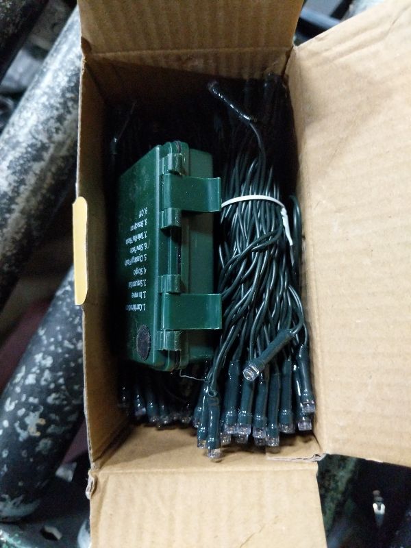 Photo 1 of 2 Pack Battery Operated Christmas Lights with Timer, 66FT 200 LED Waterproof Battery Twinkle Light, 8 Modes Green Wire Fairy Lights for Indoor & Outdoor Bedroom Tree Christmas Decorations (Warm White)