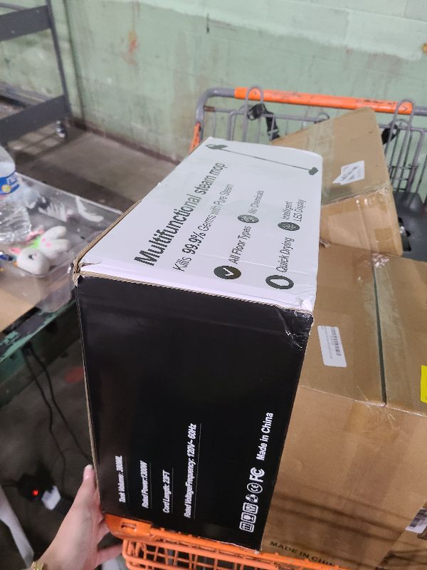 Photo 1 of 11-in-1 Steam Mop - Detachable Handheld Steam Cleaner with 380mL Tank, 260? Floor Steamer for Hardwood, Tile, Grout, Windows, Bath & Kitchen - 3-Level Steam Control, Multi-Purpose Floor Steam Cleaner