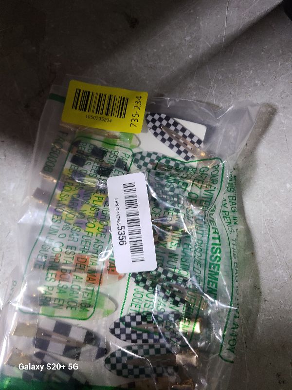 Photo 1 of 18PCS No Bend Hair Clips, Checkerboard No Crease Curl Pins, Acrylic Resin Flat Styling, Colorful Bang Seamless Duckbill Barrette for Makeup Hairstyle Accessories for Women Girls