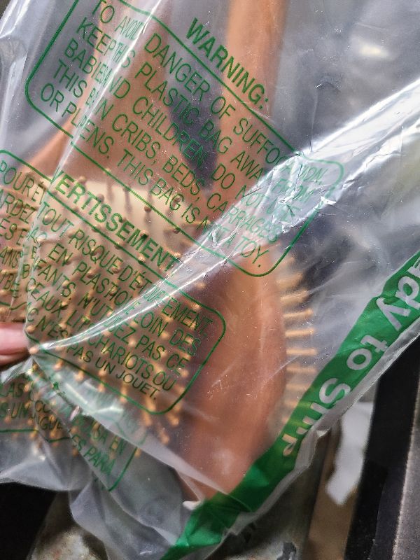 Photo 1 of 2-Piece Bamboo Hair Brush Set for Hair Growth (Oval & Square) - Natural Wooden Scalp Massage Brush with Bamboo Bristles,Detangling Hairbrush for Women,Men,All Hair Types - Ergonomic Handle