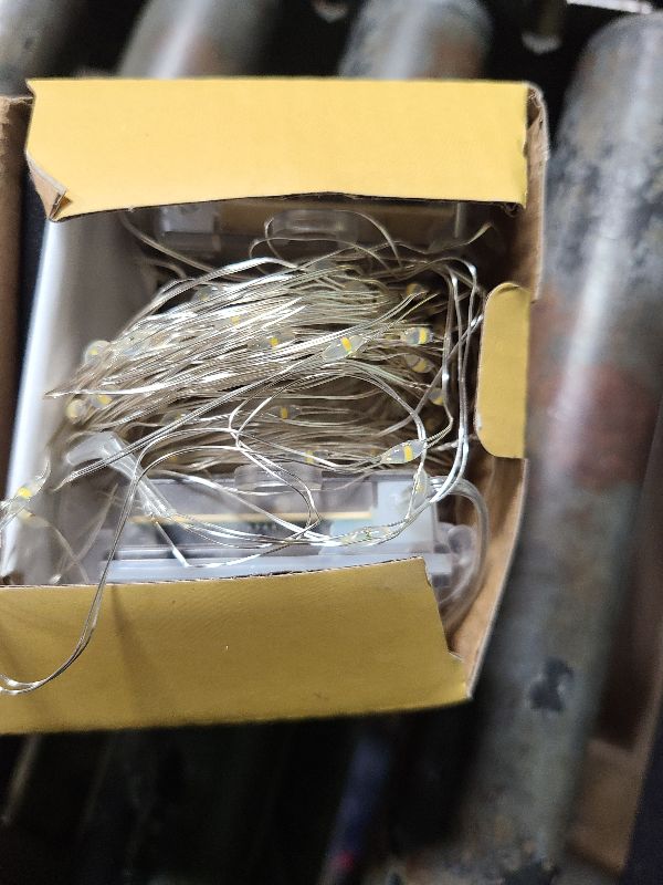 Photo 1 of 2-Pack Fairy Lights Battery Operated with Remote, Waterproof 33FT 100 LED Battery String Lights Outdoor Indoor, 8 Modes Twinkle Lights with Timer for Bedroom Classroom DIY Christmas Decor (Warm White)