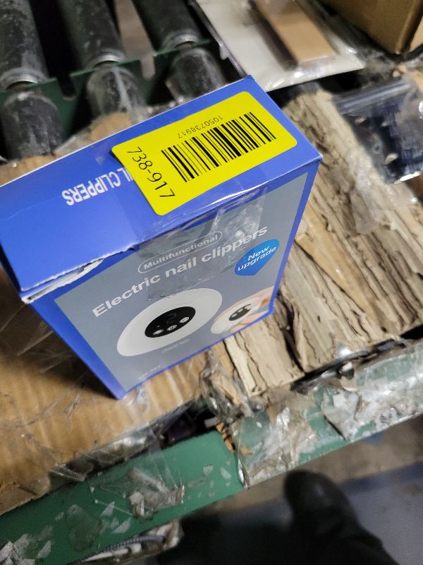 Photo 1 of 2-in-1 Electric Nail Clipper, Baby Nail Clipper with File & 3 Speed Gears, Baby Nail Trimmer Electric with LED Light & Storage Box, Automatic Nail Clippers for Baby, Adult, Seniors