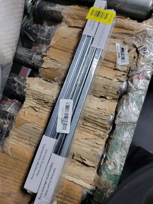 Photo 1 of 2 Pairs | Soft Close Drawer Slides 18 inch, HBL’ Heavy Duty Cabinet Drawer Slides Replacement - Ball Bearing Full Extension, 200 LB Capacity, Made of Cold-Rolled Steel, Rust-Resistant & Long-Lasting.