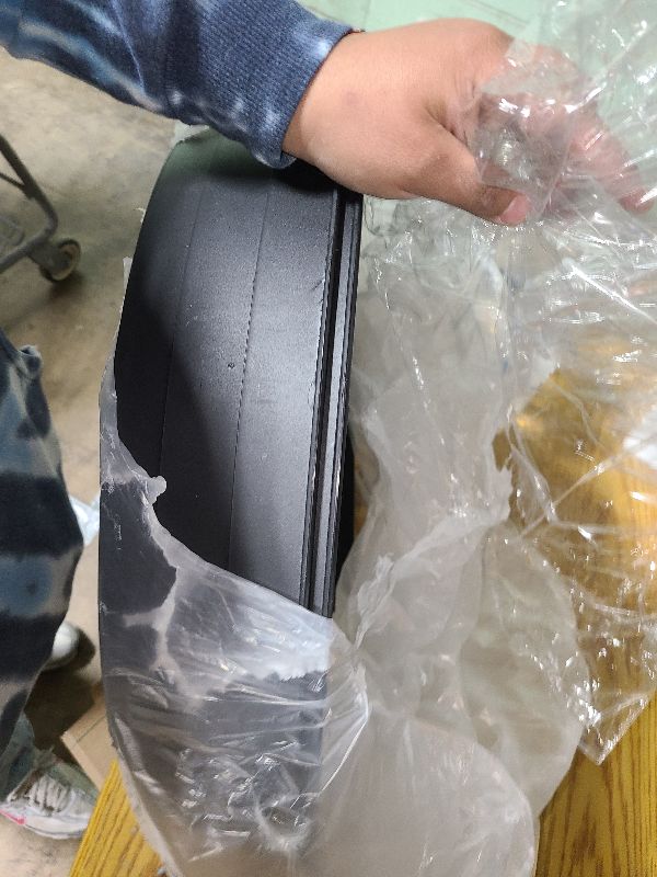 Photo 1 of 20 Inch Extra Large Plant Saucers, Extra-Deep 3.7 in Black Drip Trays for Flower Pot, Heavy Duty Drainage Tray Indoors No Holes, 2 Pack Plastic Planter Plate Water Catcher for Pots Base 16 17 18 in