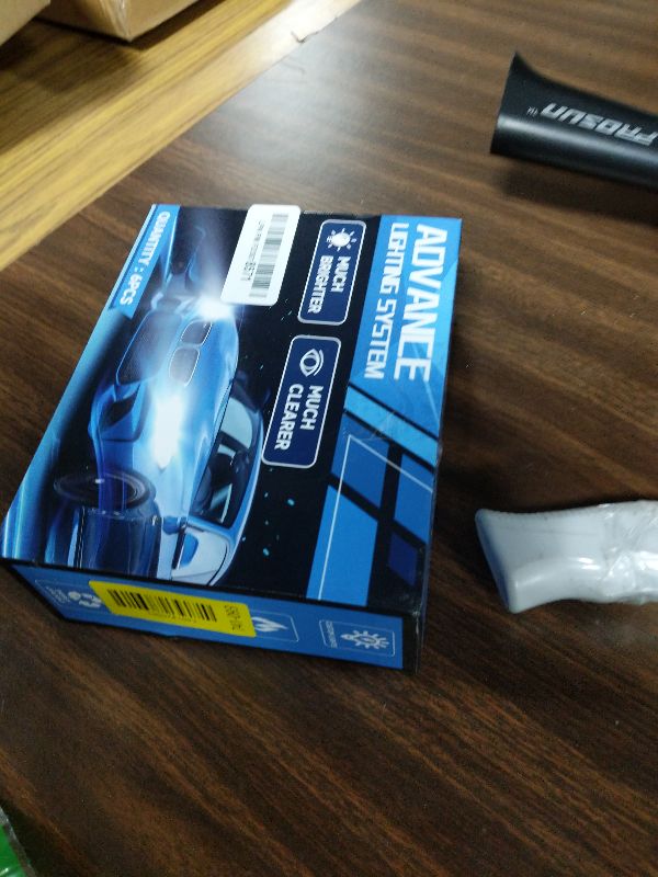 Photo 1 of **MSRP 25.99**H11 Fog Light Bulbs or DRL, 700% Brighter Fanless H11 H8 H16 Fog Lamp Replacement, 6000K Cool Wihte, Real 1:1 Mini Size Design, Plug and Play, Pack of 2