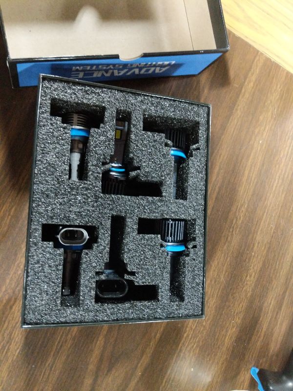 Photo 1 of **MSRP 25.99**H11 Fog Light Bulbs or DRL, 700% Brighter Fanless H11 H8 H16 Fog Lamp Replacement, 6000K Cool Wihte, Real 1:1 Mini Size Design, Plug and Play, Pack of 2