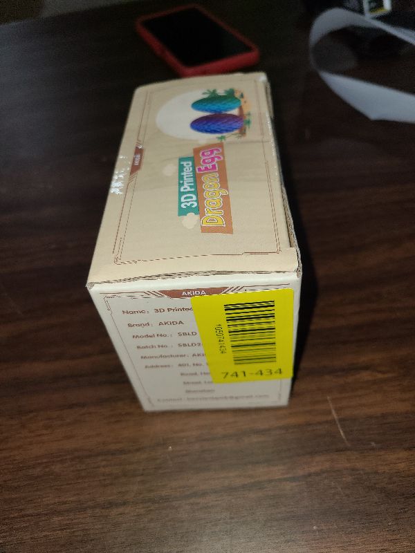 Photo 1 of 2 Pack Dragon Eggs with Dragon Inside, Dragon Egg Fidget Toy, 3D Dragon Eggs with Dragon Inside, Mystery Dragon Egg, 3D Printed Dragon Egg, Stocking Easter Basket Stuffers