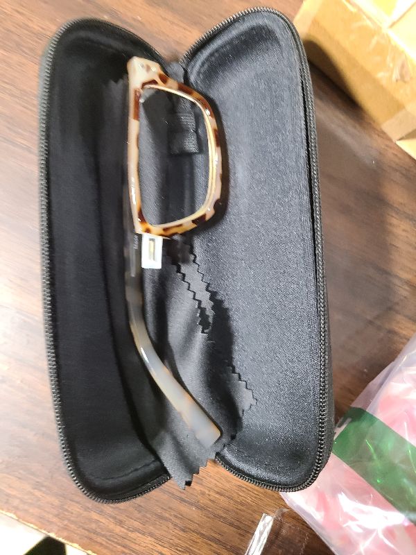 Photo 1 of (Must Buy Both Eye) Tortoise-Left Eye +2.50 Reading Glasses with Different Strength for Each Eye