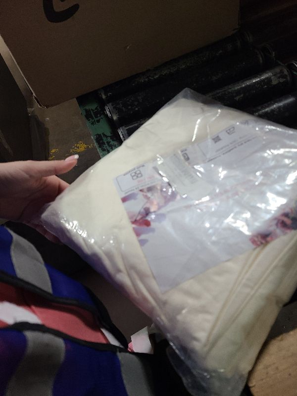 Photo 1 of 10x10ft Wrinkle Free Ivory Backdrop Curtain for Parties Soft Fabric Drapes Wedding Ivory Curtain Backdrop for Birthday Party Decorations Background for Photography 5x10ft,2 Panels