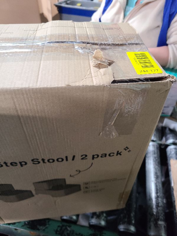 Photo 1 of 2-Step Stool for Kids - Toddler Anti-Slip Step Stool for Bathroom Sink/Toilet Potty Training/Kitchen Counter, 10" Height, 220 lbs Capacity, Durable & Stable (2Packs Pink)