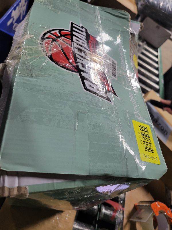 Photo 1 of 2-Player Arcade Basketball Game Set,Upgraded Indoor Hoop with LED Light Electronic Scoreboard 4 Balls,Carnival Games Sports Toys Kids 3-12 for Home Party Backyard Outdoor Boys Girls Toddlers Gifts