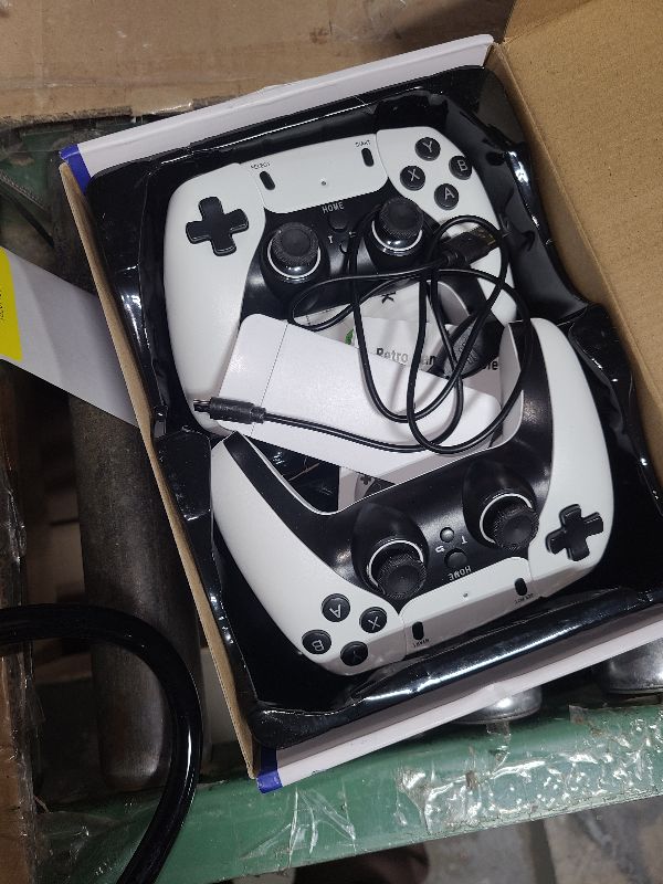 Photo 1 of 2025 Retro Gaming Console, 20K+ Classic Games, 23 Emulators, 4K HDMI Game Stick with Upgraded Dual 2.4G Wireless Controllers 64GB, Plug-and-Play Video Game Console for TV (Black)