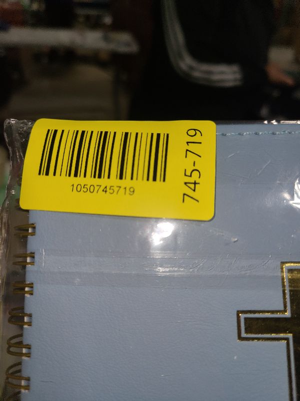 Photo 1 of 2026 Christian Planner, Bible Planner & Prayer Journal A5 Spiral Bound, Weekly & Monthly Faith Planning for Women & Men (Blue)