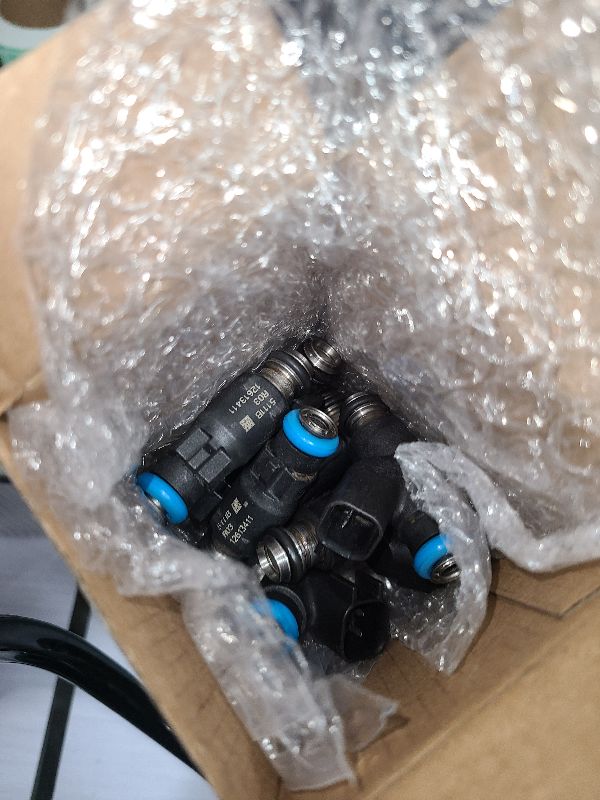 Photo 1 of 2010-2017 Fuel Injectors 8PS Compatible for Chevrolet Express Silverado 1500 Suburban Tahoe, GMC Canyon Savana 1500 2500 3500 Sierra Yukon XL 1500, Hummer H3 H3T 4.8L 5.3L Replace 12613411