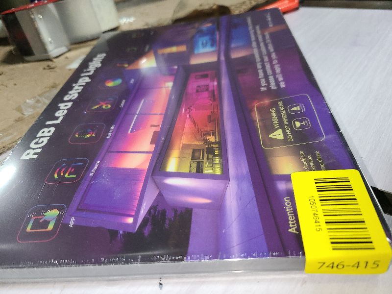 Photo 1 of 200 FT Led Lights for Bedroom, Music Synchronized Smart Led Strip Lights, Ultra Long with Remote Application Control Bluetooth LED Lights, Color Change RGB Light