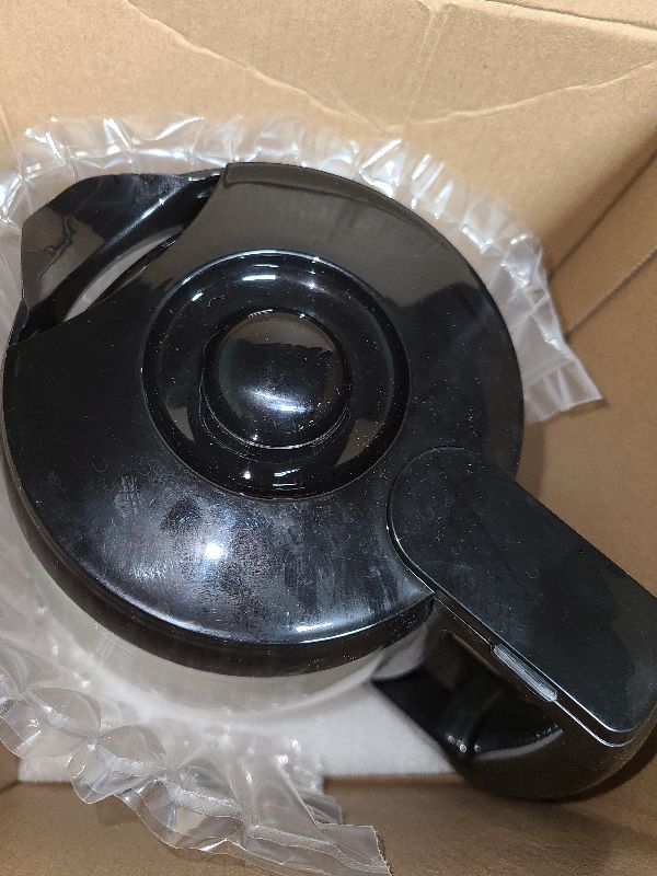 Photo 1 of 12-Cup Replacement Glass Coffee Carafe for Cuisinart Coffee Maker Models DCC-1200, DCC-1100BK, DCC-2650, CHW-12, CHW-12P1, DGB-550BK, DGB-550BK1, DGB-625BC, DGB-700BC, and SS-12 | Part# DCC-1200PRC