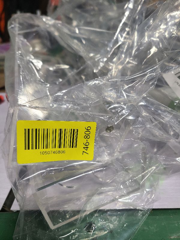 Photo 1 of 2 Pieces Acrylic Flower Vase Rectangular - Clear Floral Centerpiece for Dining Table Each 14 Inches, Connect to Form 28 Inches Long Rectangle Acrylic Vase for Home Wedding Dining Table Decor