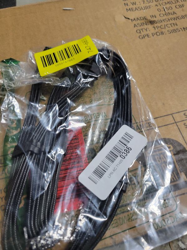 View 2 of 12VHPWR 90 Degree Adapter for Corsair: PCIE 5.0 16AWG 600W 12VHPWR Adapter Dual 8 Pin PCIe to 16 Pin 12+4 Pin for RTX 4090 4080 3090TI 4070Ti Graphics Card GPU, ONLY for Corsair Power Supply (Type B)