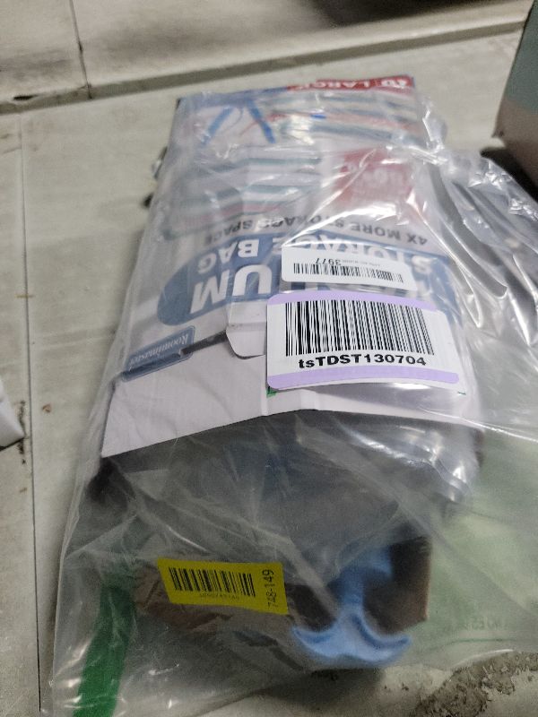 Photo 1 of 10 Large Vacuum Storage Bags with Hand Pump, Large Vacuum Seal Bags for Clothing, Space Saver Bags for Travel Lugggage, Blankets, Comforters