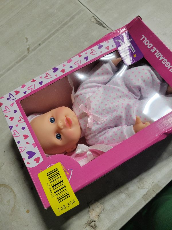 Photo 1 of 11 inch Soft Body Boy Baby Doll in Gift Box - Doll Pacifier Included -Toy Dolls for Boys and Toddlers (Caucasian)