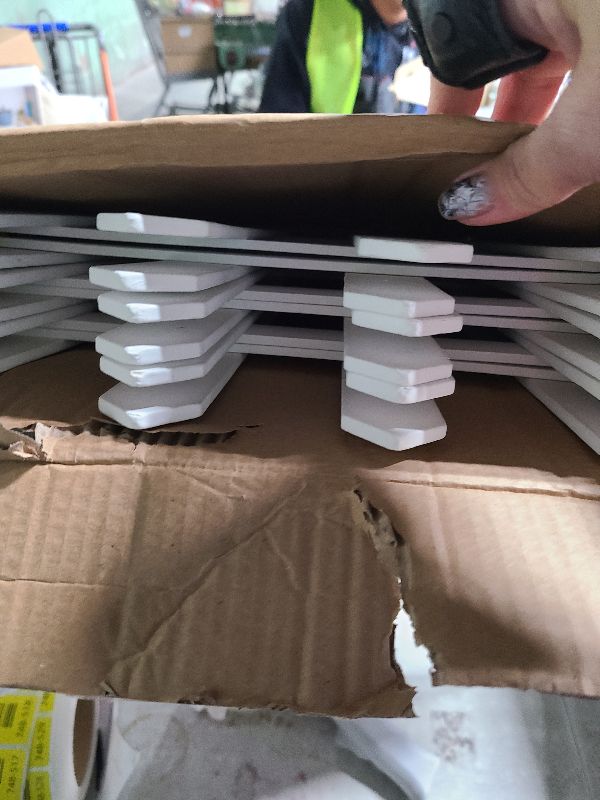 Photo 1 of 16" Extra Tall Christmas Tree Fence,6PCS Heavy Duty Wooden Baby Gate Around Christmas Tree Gate,Thickened White Picket Fence Barrier for Dogs,Cats&Kids,Tree Fence Border Decoration