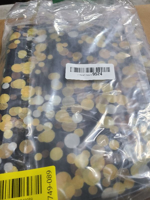 Photo 1 of 10ft x 10ft Black Tulle Photo Backdrop Curtain with Lights String for Parties Sheer Black Curtain Backdrop for Birthday Party Baby Shower Wedding Photo Booth Photography Background Decorations