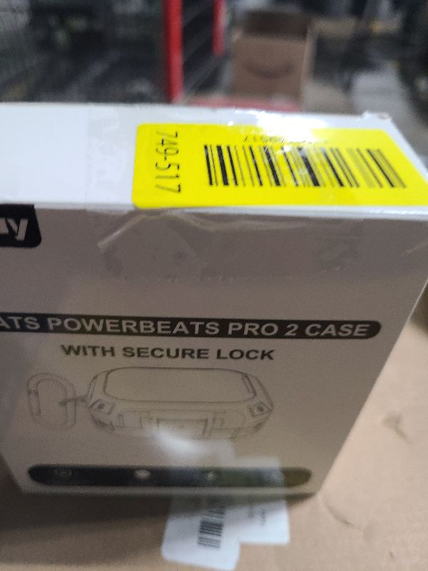 Photo 1 of [Upgrade Secure Lock] for Beats Powerbeats Pro 2 Case Cover, LDSXAY Carbon Fiber Shockproof Protective Cover for Powerbeats Pro 2 2025 with Cleaner Kit & Carabiner (Orange)