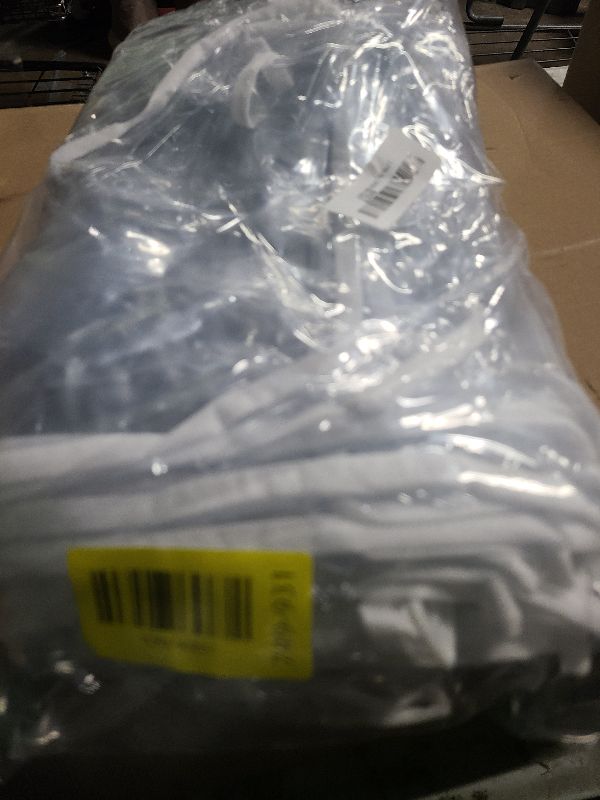 Photo 1 of 20Pcs Clear Vinyl Zippered Storage Bags, Plastic Storage Bags for Blankets Sweater Clothes Bed Sheet Organizer with Zipper for Closet Sweater Bed Sheet Pillow