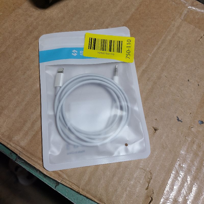 Photo 1 of (Apple MFi Certified) iPhone AUX Cord,Lightning to 1/8 Inch Audio Cable,3.3ft, Headphone Jack Adapter Male Aux Stereo Audio Cable Compatible for iPhone 14/13/12/11/XR/X/8/7 (White)