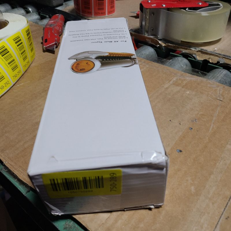 Photo 1 of 2 in1 Hair Curler Straighter Rotating Iron, 3 Heat Levels for Frizz-Free, Dry and Wet Styling Tool, Travel for Girls Women