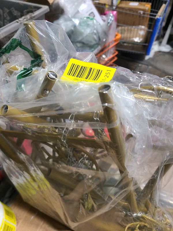 Photo 1 of 2 Pack Easel Stand for Sign, Vintage Decorative Adjustable Floor Metal Display Easel with Chain Support for Wedding Signs, Art, Posters, Pictures, Welcome Signs, Suitable for Home, Parties, Galleries