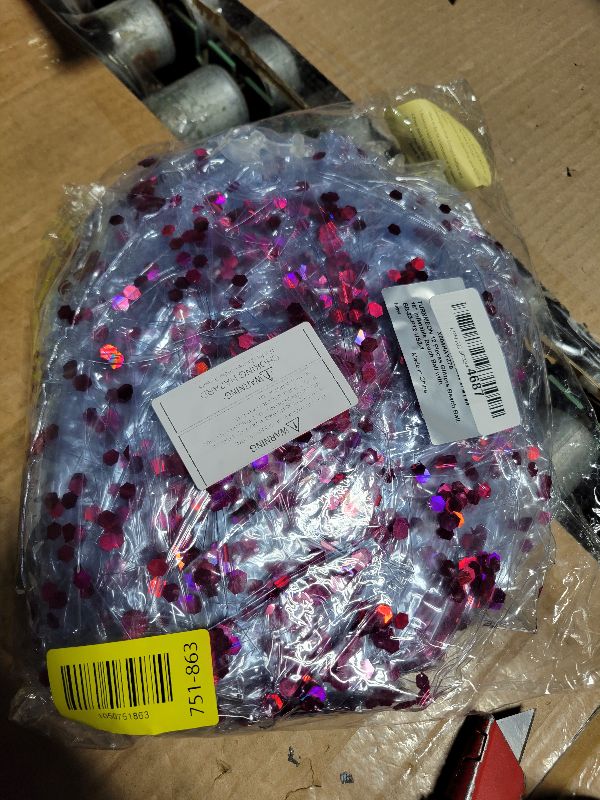 Photo 1 of 12 Pack Inflatable Beach Balls Bulk 16" Pink Glitters Pool Toys Balls for Pool, Beach, Summer Pool Party - Swimming Pool Game Water Beach Toys Kid Party Favor Decorations Summer Blow Up Beach Ball