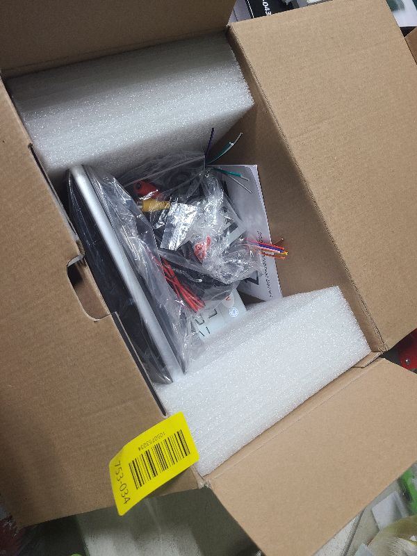 Photo 1 of 10.1 inch Single Din Car Stereo with AM/FM/RDS Wireless Carplay Android Auto Backup Camera, Sellrich Single Din Detachable Screen Radio Support Bluetooth YouTube MirrorLink EQ USB/AUX/TF SWC